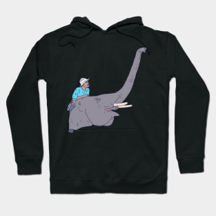 Mahout - Elephant Rider - Direct the Rider Hoodie